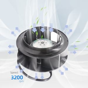 Ventilateur centrifuge de refroidissement pour purificateur d'air et machine-outil ebmpapst R2E133-BH66-07 13391 133x91mm 230V AC 0.13A 28W 3200RPM IP44 - Product Image 3