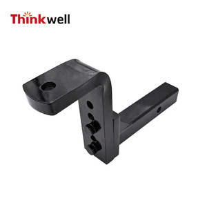 Brazo de Remolque Ajustable Thinkwell de Acero Negro con Gancho de Remolque para Vehículo Utilitario Polaris - Product Image 1