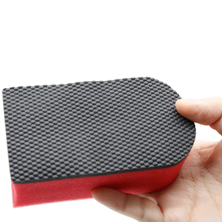 Высококачественная ручная Полировочная губка для авто, аппликатор для полировки автомобильной глины