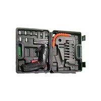 Perceuse à percussion électrique multifonctionnelle, marteau électrique double usage, perceuse pistolet portable, ensemble d'outils pour le fer, l'aluminium, le plastique et la quincaillerie