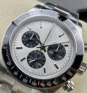 Relojes Mecánicos Automáticos de Alta Calidad al por Mayor para Hombre, Reloj Cronógrafo Multifunción, Estilo Retro, Diseño Personalizado - Product Image 3