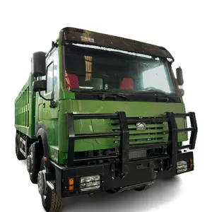 SINO TRUCK Howo 12 rodas 30 metros cúbicos 40 toneladas 8x4 caminhão basculante diesel usado à venda