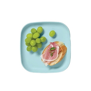 8,9 pulgadas RPET Pratos De Palha De <span class=keywords><strong>Trigo</strong></span> cuadrado paja De <span class=keywords><strong>trigo</strong></span> plato hondo placas De fibra - Product Image 2