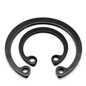 Black phosphating DIN472 internal external bearing retaining ring circlip for bore