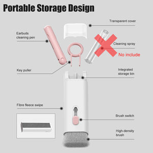 <b>Computer</b> Keyboard Cleaner Brush Kit Cleaning Tools 7 In1 Keycap Puller Earphone Pen for Airpods Macbook Headset <b>Accessories</b> - Product Image 4