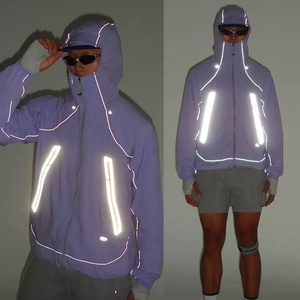 Chaqueta de Motocicleta con Protección UV y Tiras Reflectantes UPF50, Mangas Largas, Anti-Matahari, Anti-UV, Baju Jas para Motocicletas - Product Image 2