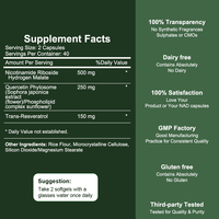 Capsules de NAD+ liposomales en gros avec Resvératrol : Boost de Nicotinamide Riboside et Réparation Cellulaire Anti-âge pour la Beauté