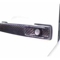 Poignées de porte extérieures en fibre de carbone sèche pour Mercedes Benz Classe G W463 W464 G500 G63 AMG Kit carrosserie