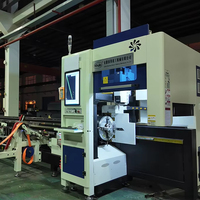 Machine de découpe laser à fibre CNC 1500W, 6m, alimentation semi-automatique, pour tubes métalliques ronds et carrés