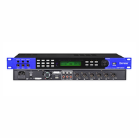 Mélangeur audio avec microphone sans fil uhf processeur audio professionnel processeur karaoké numérique mélangeur amplificateur mélangeur audio
