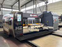 Machine d'impression, de découpe et de flocage entièrement automatique à grande vitesse et 4 couleurs