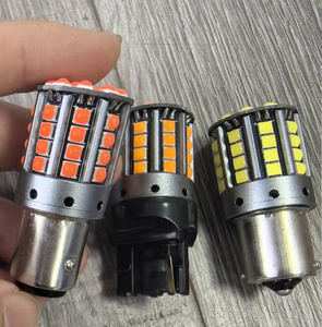 S25 LED tín hiệu xe đèn 12V-24V 1156 1157 1016 BAY15D Trắng Đỏ Vàng tự động phía sau đảo ngược Bóng đèn phanh ánh sáng - Product Image 2
