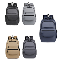 Ensemble d'ordinateur portable avec logo personnalisé, 2 sacs à dos pour hommes, sac à dos d'affaires pour ordinateur, sac de voyage, sacs à dos avec sac à bandoulière