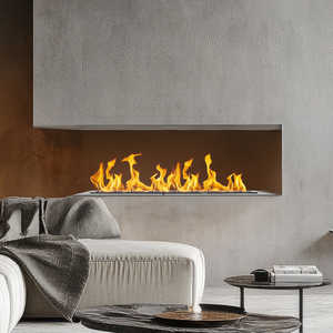 Brûleur au bioéthanol Smart APP insert intégré automatique SLIM 70 - Product Image 2