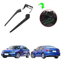 ABS Imitate Carbon Interior Accessories Cigarette Lighter Cover LHD Gear Shift Holder Panel Molding Trim For Honda CIVIC 2022