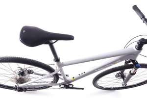 Bicicleta Híbrida Original Nueva CNY con Horquilla de Fibra de Carbono, Bicicleta Eléctrica con Llantas Gruesas de 26 Pulgadas, Bicicleta de Carreras para Adultos, Doble Suspensión, 6 Velocidades - Product Image 3