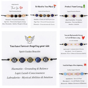 Nueva Pulsera de Cristal de Moda, Ajustable, de Yoga, Energía, Calma, Equilibrio, Protección, Regalo de <span class=keywords><strong>Amistad</strong></span> para Mujeres y Hombres - Product Image 3