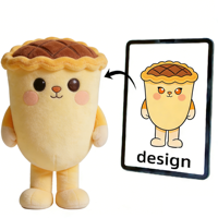 Costume de mascotte gâteau personnalisé en EVA de haute qualité, brodé, pour adultes, unisexe, vente directe usine