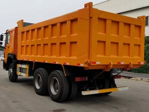 6-cylinder 6.2-meter cargo bed 8x4 mining truck <b>12</b>-wheel dump truck 31-40 tons Weichai diesel engine left-turn dump truck - Product Image 4