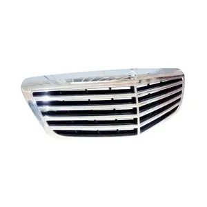 กระจังหน้า StarNav สำหรับ Mercedes Benz S Class W221 ปี 2010-2013 ช่องดักอากาศ สีดำเงา รุ่นปรับแต่ง - Product Image 2
