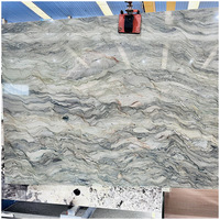 Dalles de quartzite Fusion Or Jaune Brésilien pour comptoirs de cuisine, revêtements muraux et salles de bain, rétroéclairées par LED, anti-corrosion, polies