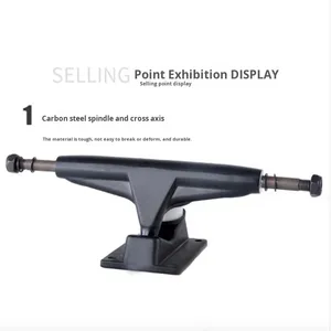 Ejes de Skateboard Longboard de Fundición por Gravedad Personalizados, Eje de Pivote Hueco de Primera Calidad, Ejes de Skateboard Cruiser y <span class=keywords><strong>Surf</strong></span> al por Mayor - Product Image 2