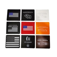 Organisateur de documents de voiture, porte-cartes d'identité, porte-cartes d'immatriculation et d'assurance en plastique