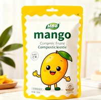 Op maat gedrukte, geurbestendige, hersluitbare stand-up pouches van voedselveilige kwaliteit met ritssluiting, plastic zakken voor gedroogd fruit, mylar zakken voor snacks en noten