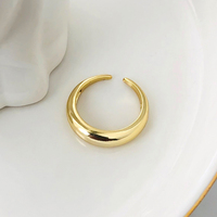 Anneaux d'articulation minimalistes femmes mode bijoux fins 925 bagues personnalisées réglables en argent Sterling pour les femmes