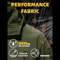 Veste coupe-vent imperméable pour homme, softshell, à capuche, pour le camping, la randonnée, le sport, les activités de plein air, chaude, respirante, veste hardshell pour l'hiver