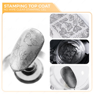 JTING Nouvelle Arrivée 10G Gel de Finition Transparent pour Stamping, Gel à Ongles Sans Résidu à Utiliser avec la <span class=keywords><strong>Poudre</strong></span> Effet Miroir, Fournisseur en Gros de Produits pour Ongles - Product Image 4