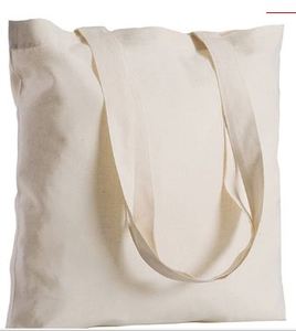 Bolsa de compras de lona de algodón de tamaño extra grande, bolso GSM 180 reutilizable con logotipo personalizado impreso, superventas - Product Image 3