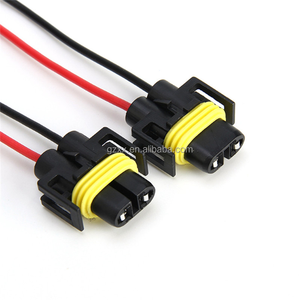 New SKYEARTH High Temperature Resistant H11 Headlight <b>Socket</b> (Black) for Universal Fitment-Reliable Electrical Connection Harsh - Product Image 5