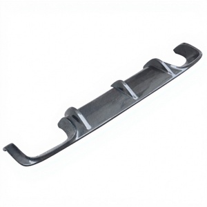 Difusor Trasero Tipo V para BMW X5M E70 X6M E71, Alerón Trasero de Fibra de Carbono, Aletas de Parachoques, 2006+ - Product Image 1