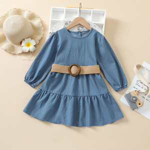 Wholesale Toddler Girls Denim Dress Soft Cotton Material | Alibaba.com