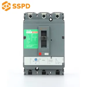 Direct Manufacturer Earth Leakage Protection Mccb 250amp High Breaking Capacity Electric Moulded Case Circuit Breakers