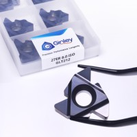 27ER 27IR 8.0 ISO Carbide Threading Inserts Internal and External Thread Turning Inserts for CNC Lathe Steel Machining
