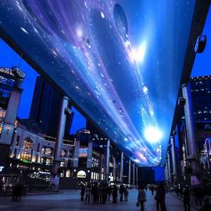 Projection immersive <span class=keywords><strong>Musée</strong></span> des sciences Aquarium Dôme 3D Planétarium Projecteur Écran de projection plein dôme - Product Image 3