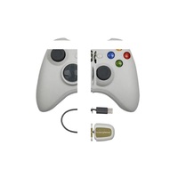 Manette de jeu sans fil 360 2,4 GHz avec moteur de vibration - Contrôleur à bascule 3D pour manette XB