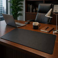 Tapis de bureau en caoutchouc naturel, grand tapis de protection pour cadres, imperméable, antidérapant, anti-rayures, avec bords cousus, pour bureau et maison