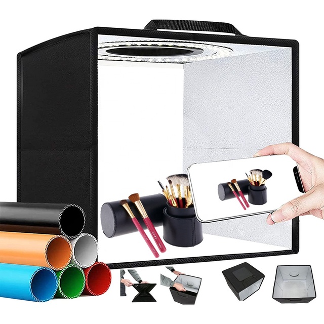 Photo Box MagicLine 40cm USB Soft Box Lighting Kit Portable Photo Studio Photo Light Box for Lightbox Photography