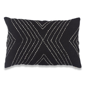 Latest Design <b>Christmas</b> Decor <b>Pillow</b> Cover Wholesale Kantha Striped Embroidered <b>Pillow</b> case Handmade Cotton Black Cushion Cover - Product Image 5