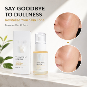 Turmeric <b>Face</b> Oil <b>Serum</b> Essence Natural Nourishing Soothing Skincare Essence 30ml OEM Custom - Product Image 3