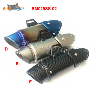 Pour R6 K8 K9 NIN400 ZX6R CBR1000RR GSX750 Z1000 silencieux <span class=keywords><strong>d</strong></span>'échappement de <span class=keywords><strong>moto</strong></span> universel modifié <span class=keywords><strong>Moto</strong></span> <span class=keywords><strong>GP</strong></span> silencieux <span class=keywords><strong>d</strong></span>'échappement vélo - Product Image 2