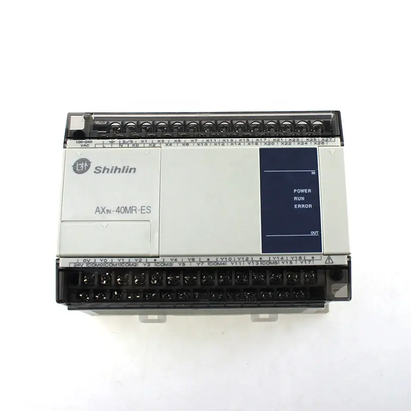 Stokta PLC AX1N serisi Ax1n-40MR-ES Shihlin yeni orijinal panel plc pcb başlangıç kiti dvp ethernet