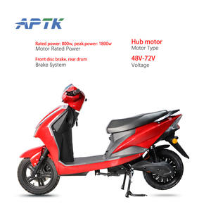 Scooter Eléctrico Estilo 2025, 25/35/45KM/H, Freno de Disco Delantero y Tambor Trasero, Precio CKD, Motocicletas Eléctricas Urbanas - Product Image 2