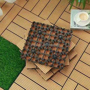 Patio lồng vào nhau sàn gạch, 12 "x 12" vuông Composite decking gạch - Product Image 6