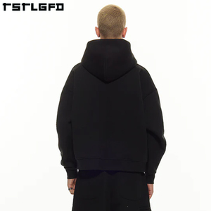 Fabricants de sweats à capuche durables et écologiques, poids lourd 400 g/m², 100% coton, sweat à capuche surdimensionné vierge - Product Image 4