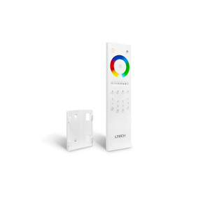 LTECH RF 2,<span class=keywords><strong>4</strong></span> GHz Inalámbrico RGBW Anillo de color <span class=keywords><strong>4</strong></span> zonas <span class=keywords><strong>LED</strong></span> Dimmer Control remoto - Product Image 1