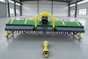 Arado de Discos de Servicio Pesado con Enganche de 3 Puntos y Accionamiento por Toma de Fuerza (PTO) IGN-180, Maquinaria de Labranza Rotativa con 800mm de Ancho de Trabajo para Semilleros Agrícolas - Product Image 4